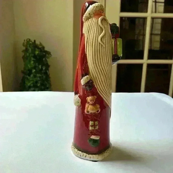 Santa/Saint Nicholas Tall Decorative Item For Christmas/Holiday - Picture 2 of 10